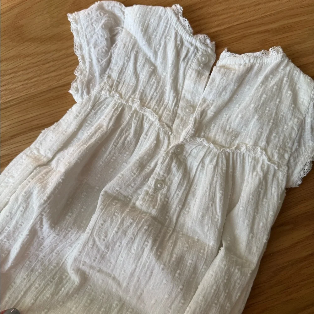 100% Cotton Bodysuit and Bonnet - Picture 2 of 4